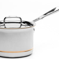 All-Clad - 2 QT Copper Core Saucepan - 6202SS