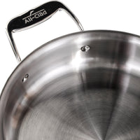 All-Clad - 2.5 QT G5 Graphite Core Saucier with Lid - GR215