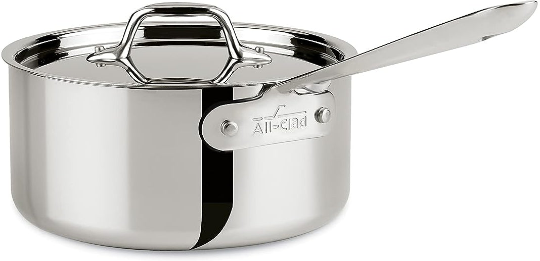 All-Clad - 2.5 QT G5 Graphite Core Saucier with Lid - GR215 - DISCONTINUED