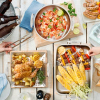 All-Clad - 3 PC Outdoor Cookware Set - J137S364