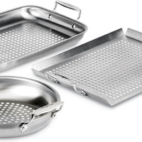 All-Clad - 3 PC Outdoor Cookware Set - J137S364