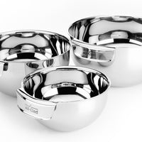 All-Clad - 3 PC Stainless Steel Mixing Bowl Set - MBSET