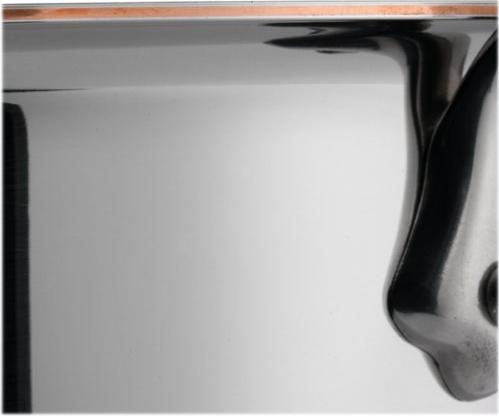 All-Clad - 3 QT Copper Core 5-Ply Bonded Saucepan with Loop & Lid - 6203SS