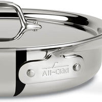 All-Clad - 3 QT G5 Graphite Core 5-ply Bonded Saute With Lid - GR403