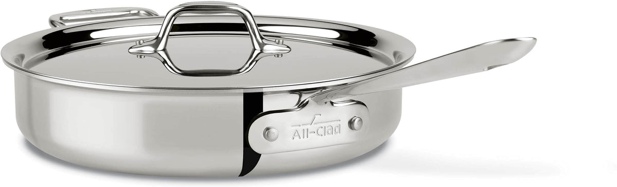 All-Clad - 3 QT G5 Graphite Core 5-ply Bonded Saute With Lid - GR403 - DISCONTINUED