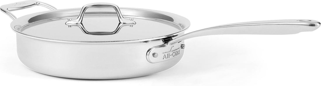 All-Clad - 3 QT G5 Graphite Core 5-ply Bonded Saute With Lid - GR403