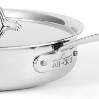 All-Clad - 3 QT G5 Graphite Core 5-ply Bonded Saute With Lid - GR403