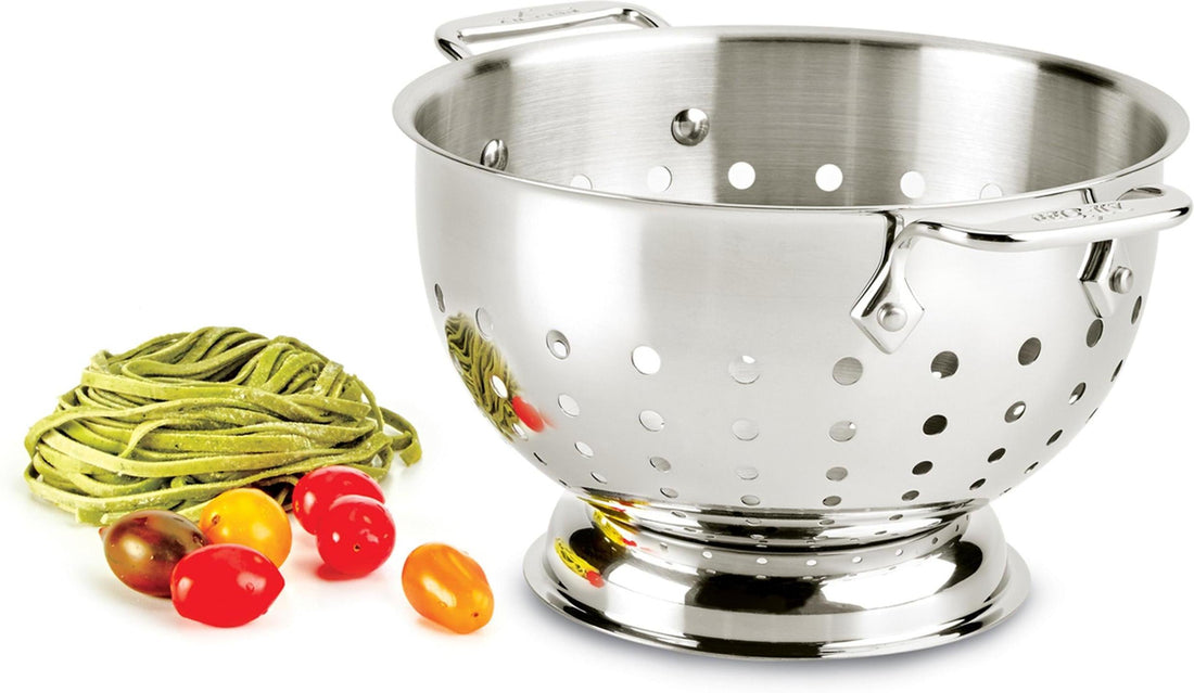 All-Clad - 3 QT Stainless Steel Metal Colander - 5603C - ETA JUNE