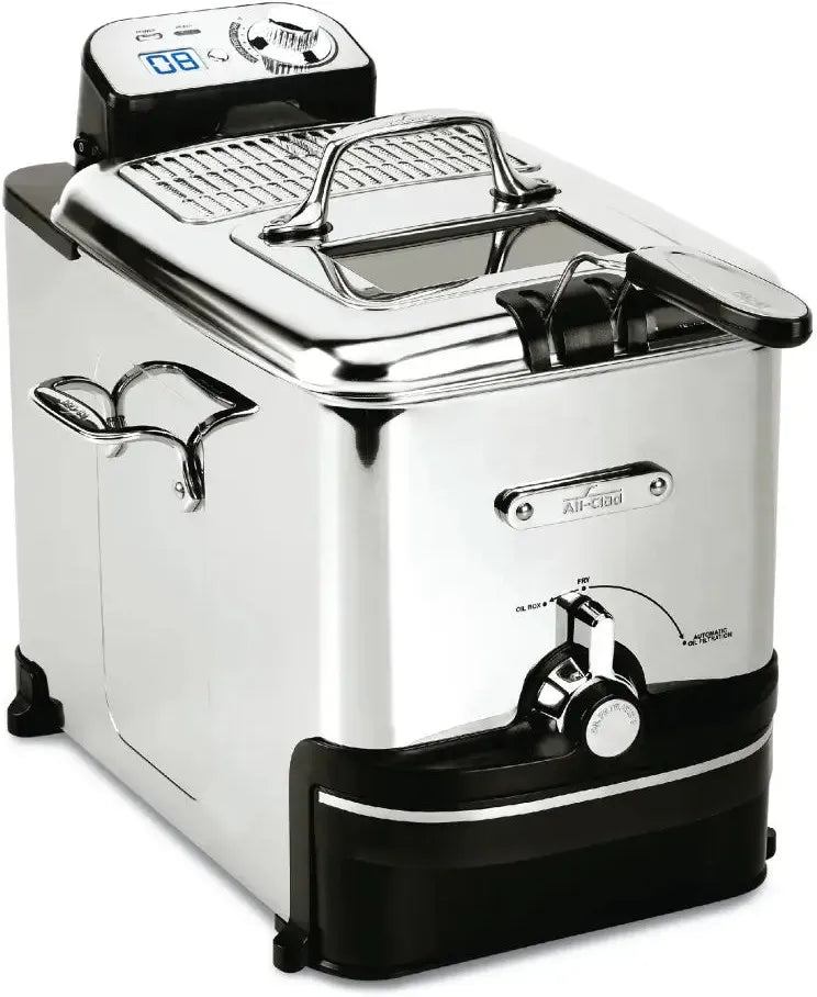 All-Clad - 3.5 L EZ Clean Pro Stainless Steel Deep Fryer - EJ814