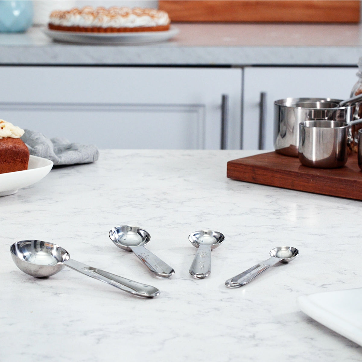 All-Clad - 4 PC Stainless Steel Measuring Spoon Set - 59918