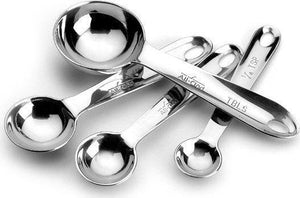All-Clad - 4 PC Stainless Steel Measuring Spoon Set - 59918