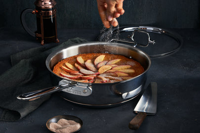 All-Clad - 4 QT Copper Core Essential Pan with Lid - 61211SS