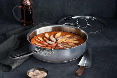 All-Clad - 4 QT Copper Core Essential Pan with Lid - 61211SS