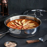 All-Clad - 4 QT Copper Core Essential Pan with Lid - 61211SS