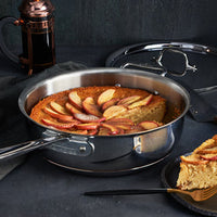 All-Clad - 4 QT Copper Core Essential Pan with Lid - 61211SS