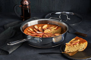 All-Clad - 4 QT Copper Core Essential Pan with Lid - 61211SS