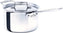 All-Clad - 4 QT D5 Polished Saucepan with Lid - SD55204