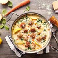 All-Clad - 4 QT D5 Stainless Brushed Weeknight Pan with Lid - BD5540465