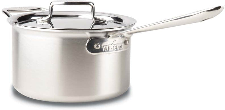 All-Clad - 4 QT G5 Graphite Core 5-Ply Sauce Pan with Lid - GR204 - DISCONTINUED
