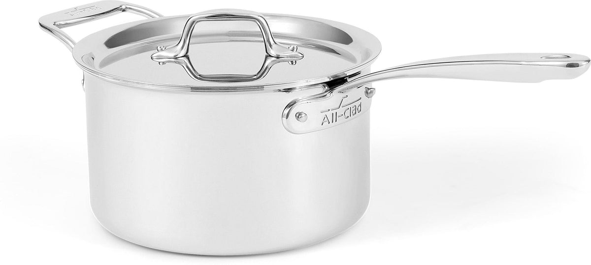 All-Clad - 4 QT G5 Graphite Core 5-Ply Sauce Pan with Lid - GR204 - DISCONTINUED