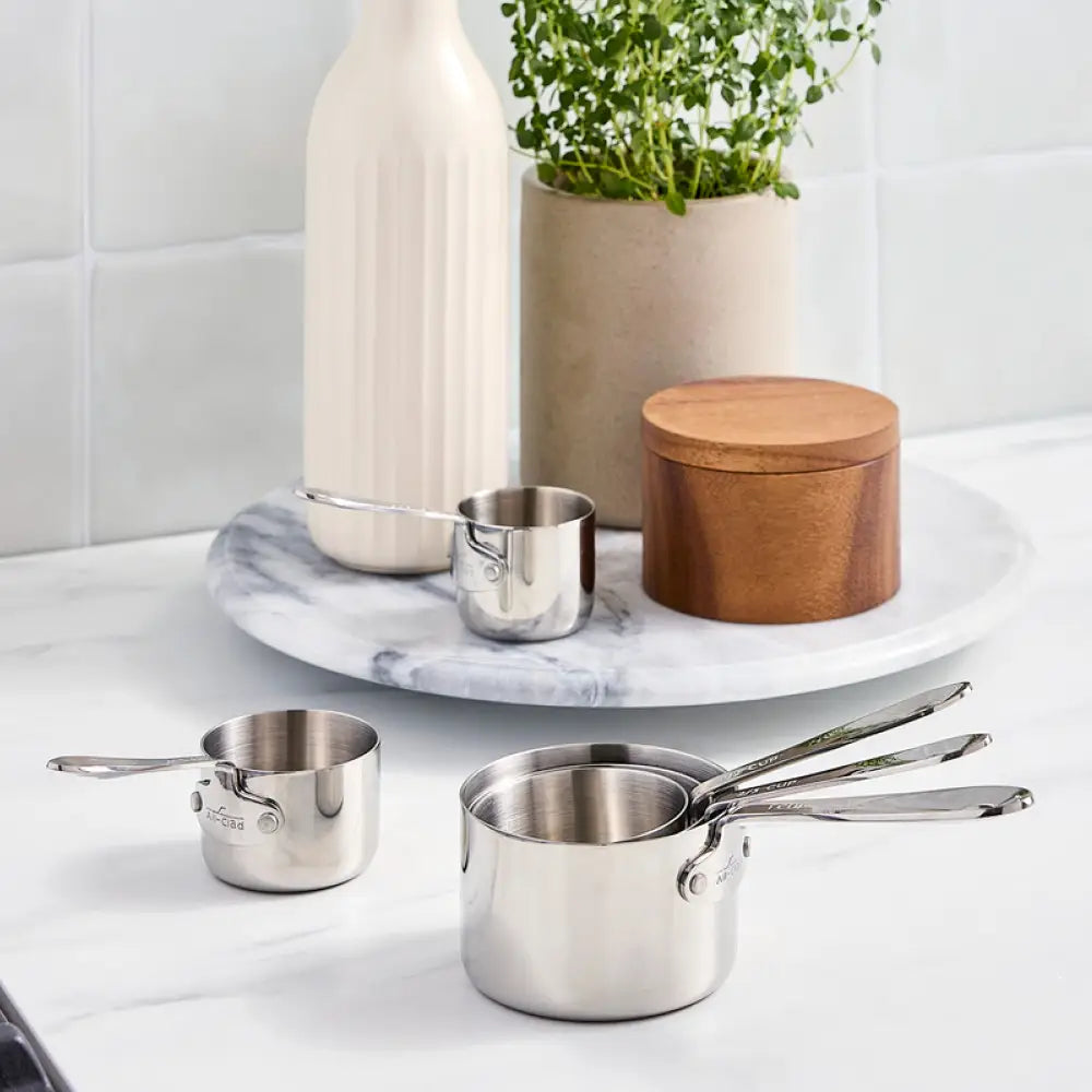 All-Clad - 5 PC Stainless Steel Measuring Cup Set - K429S564