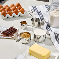 All-Clad - 5 PC Stainless Steel Measuring Cup Set - K429S564