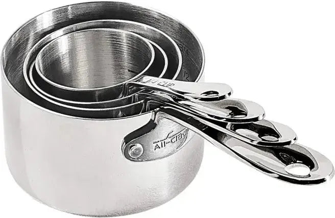 All-Clad - 5 PC Stainless Steel Measuring Cup Set - K429S564