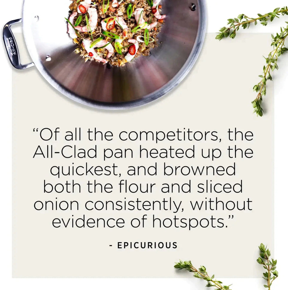 All-Clad - 5 QT Copper Core Saute pan - 6405SS