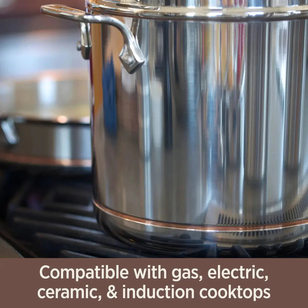All-Clad - 5 QT Copper Core Saute pan - 6405SS