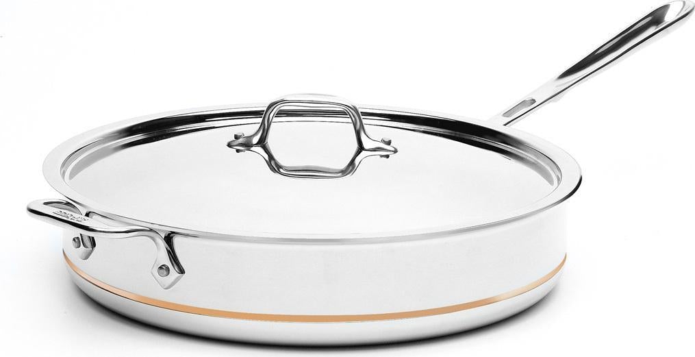 All-Clad - 5 QT Copper Core Saute pan - 6405SS