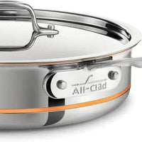 All-Clad - 5 QT Copper Core Saute pan - 6405SS