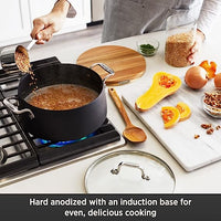 All-Clad - 6 QT HA1 Non-Stick Dutch Oven With Lid, Trivet and Serving Spoon - E100S274