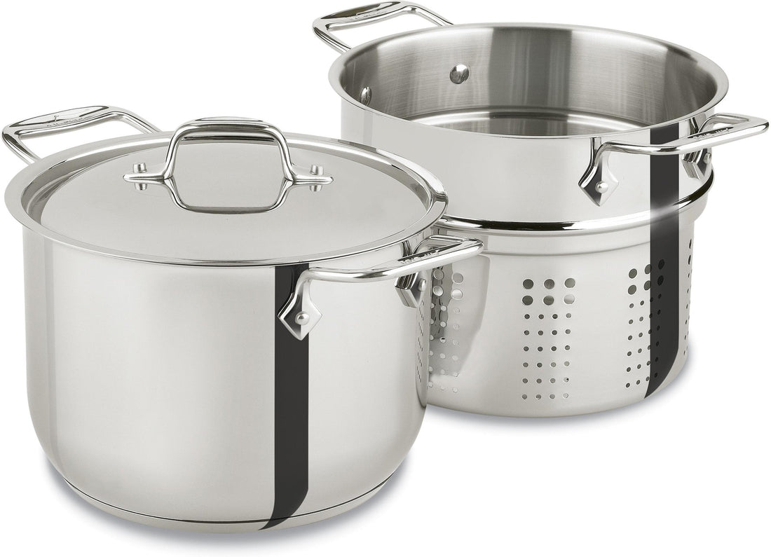 All-Clad - 6 QT Pasta Pot - E414S664
