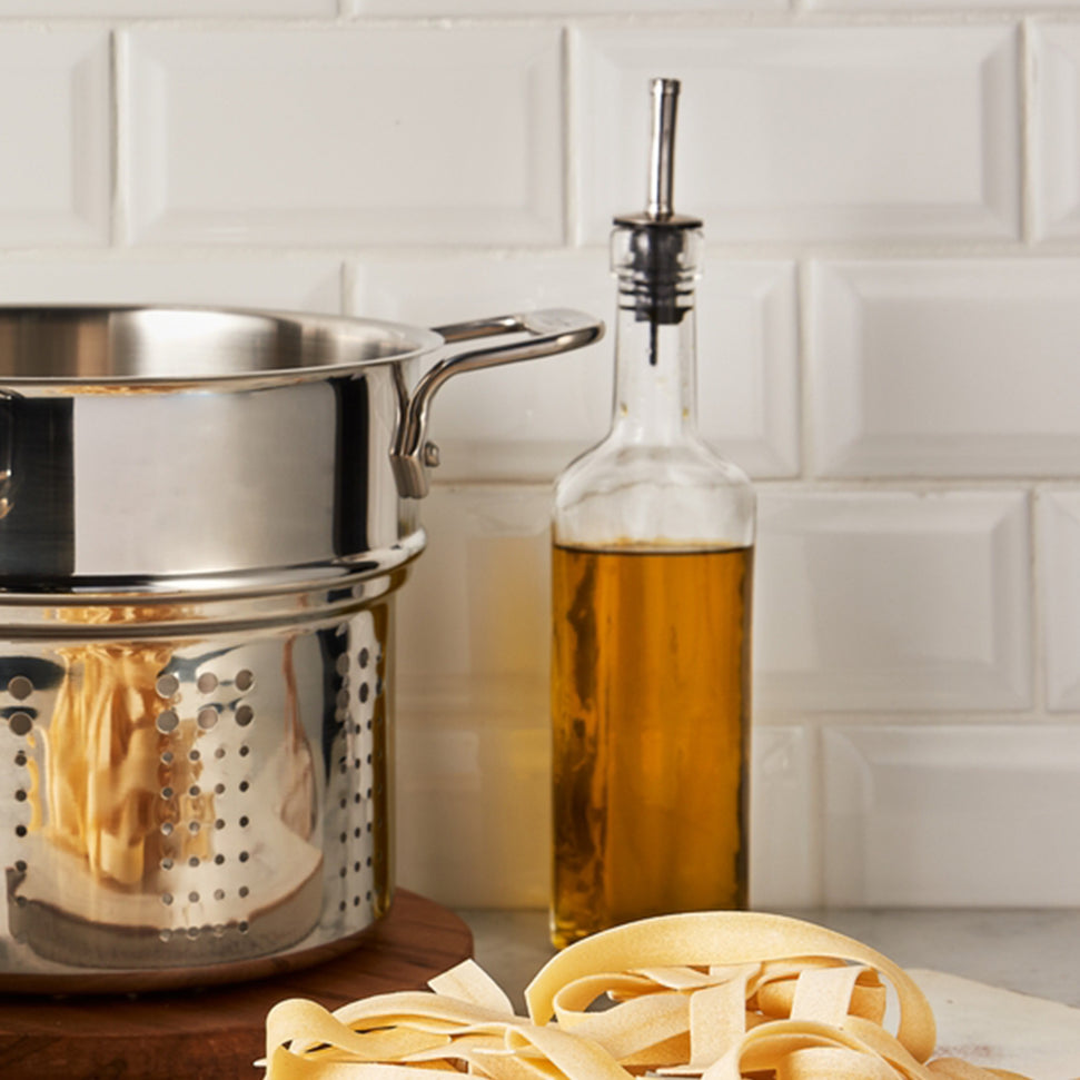 All-Clad - 6 QT Pasta Pot - E414S664