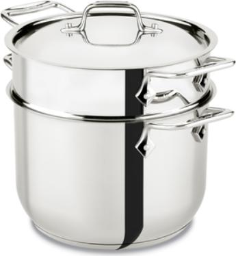 All-Clad - 6 QT Pasta Pot - E414S664