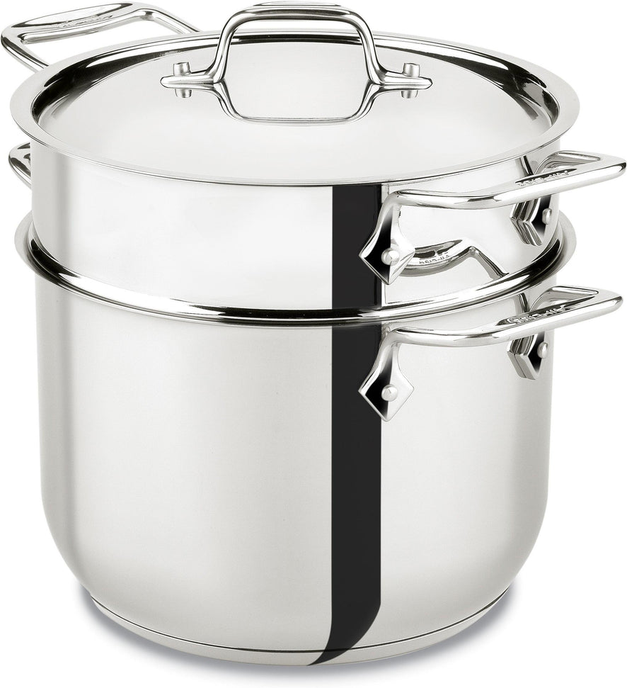 All-Clad - 6 QT Pasta Pot - E414S664