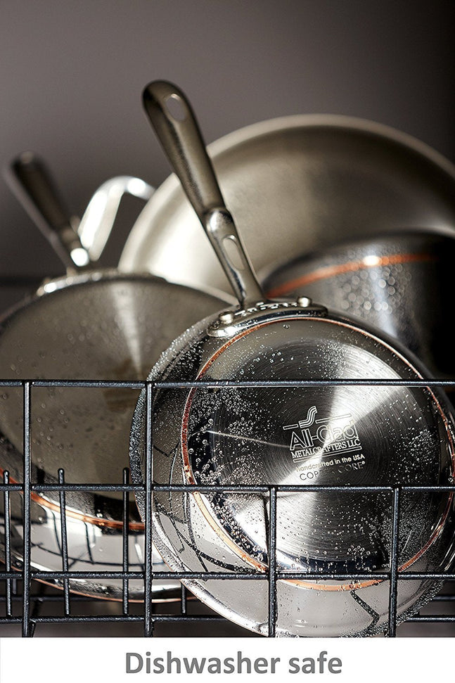 All-Clad - 7 PC Copper Core Signature Cookware Set - 60007SS