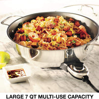 All-Clad - 7 QT Electric Skillet - SK492D50