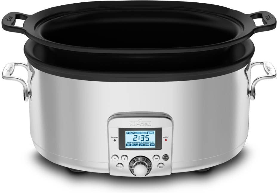 All-Clad - 7 QT Non-Stick Multi-Cooker Gourmet Plus - SD800D51