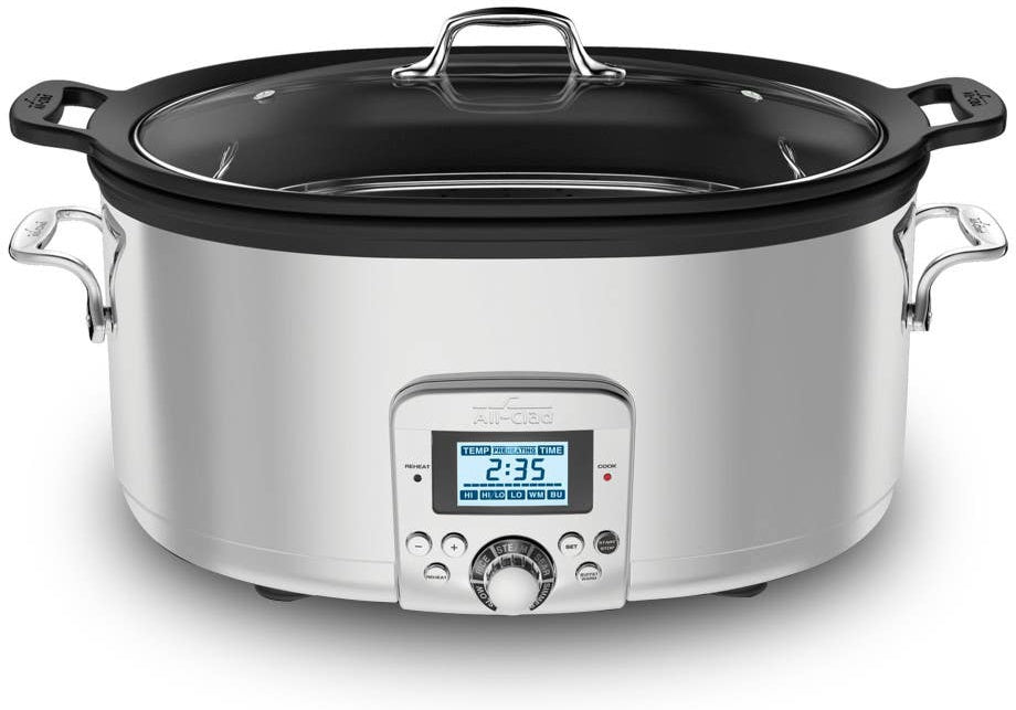 All-Clad - 7 QT Non-Stick Multi-Cooker Gourmet Plus - SD800D51