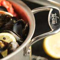 All-Clad - 8 QT D5 Brushed Stock Pot With Lid - BD55508