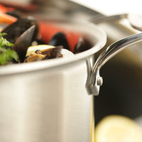 All-Clad - 8 QT D5 Brushed Stock Pot With Lid - BD55508