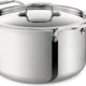 All-Clad - 8 QT D5 Polished Stock Pot With Lid - SD55508