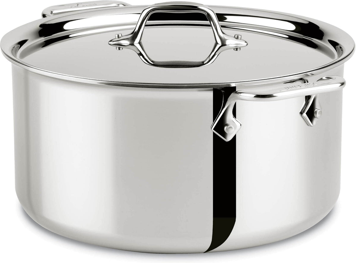 All-Clad - 8 QT G5 Graphite Core Stockpot With Lid - GR508 - DISCONTINUED