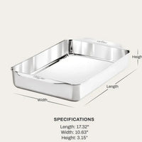 All-Clad - 9" x 13" Stainless Steel Rectangular Baking Pan - J3097164