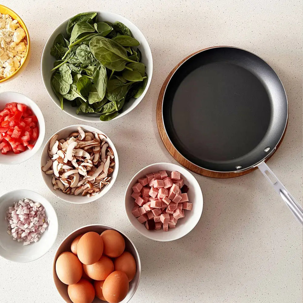 All-Clad - Copper Core 12" Stainless Nonstick 5-ply Bonded Fry Pan - 6112 SS NS R2 - DISCONTINUED