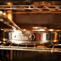 All-Clad - Copper Core 10" Stainless Nonstick 5-ply Bonded Fry Pan - 6110 SS NS R2