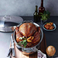 All-Clad - Covered Oval Roaster - E7879964