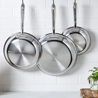 All-Clad - D3 Pro Stainless 14 Pcs 3-ply Bonded Cookware Set - 401716L