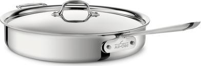 All-Clad - D3 Stainless 14 Piece Cookware Set - 401716